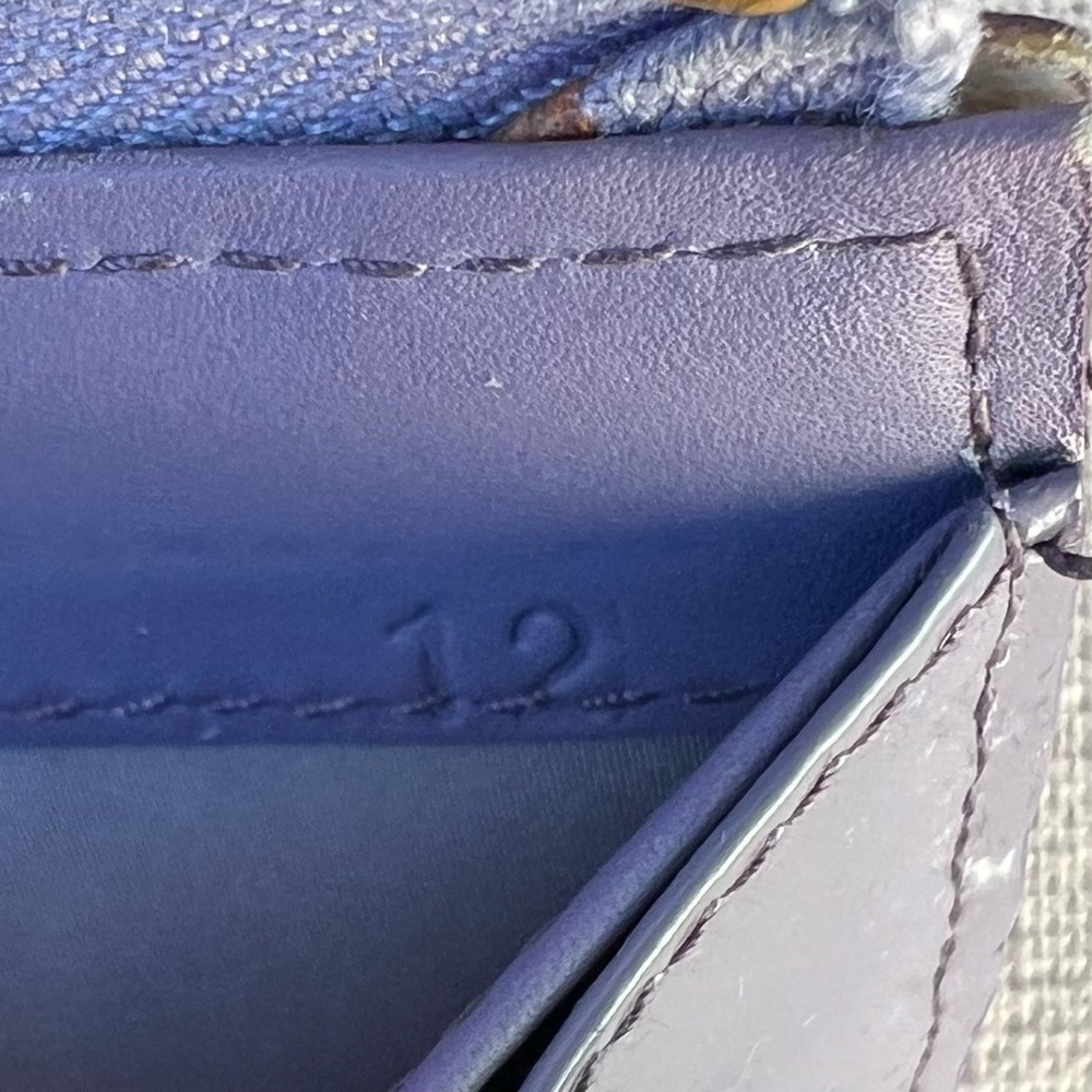 Miu Miu Long Zip Around Wallet Purple - Picture 6 of 11